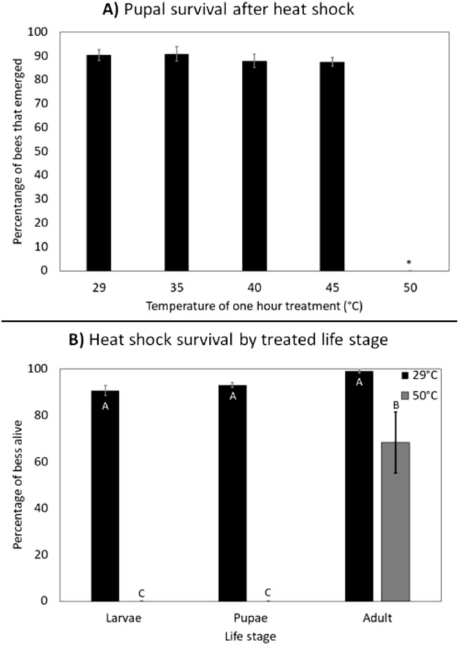 Resistance and survival to extreme heat shows circadian and sex-specific patterns in A cavity nesting bee