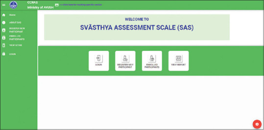 <i>Swasthya</i> Assessment Scale (SAS)-<i>Ayurveda</i> based health assessment tool-insights on its development and validation.