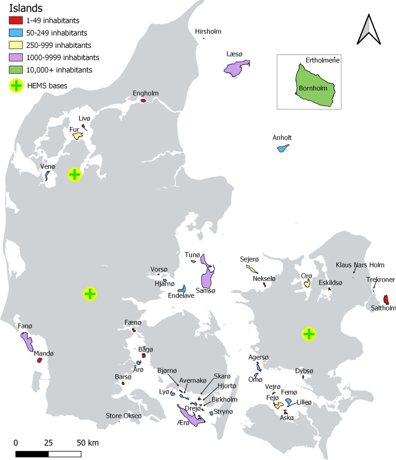 Helicopter emergency medical services missions to islands and the mainland during a 3-year period in Denmark: a population-based study on patient and sociodemographic characteristics, comorbidity, and use of healthcare services.