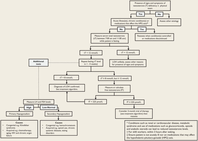 Practice guideline for pharmacists: The management of late-onset hypogonadism.