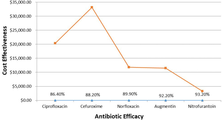 Clinical Efficacy and Cost Analysis of Antibiotics for Treatment of Uncomplicated Urinary Tract Infections in the Emergency Department of a Tertiary Hospital in Saudi Arabia.