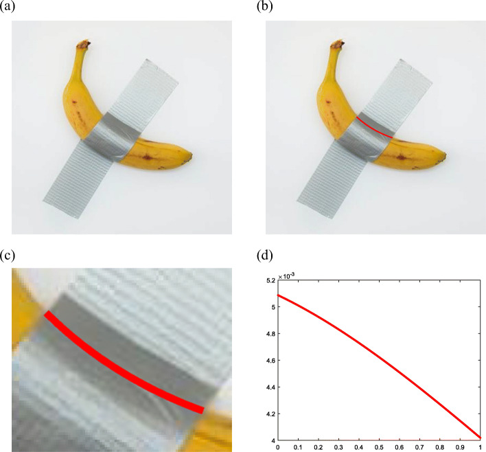 Typical curve with G1 constraints for curve completion.