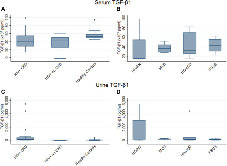 Profiling Biomarkers in HIV Glomerular Disease - Potential for the Non-Invasive Diagnosis of HIVAN?