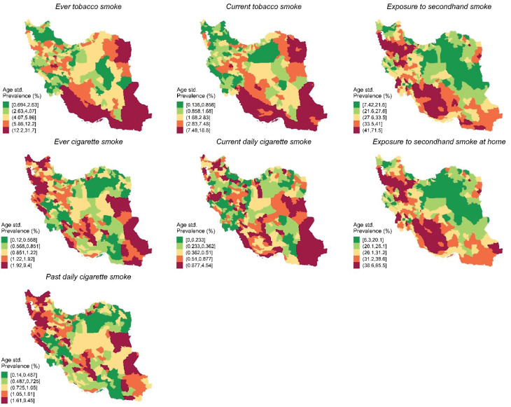 Current Inequities in Smoking Prevalence on District Level in Iran: A Systematic Analysis on the STEPS Survey.