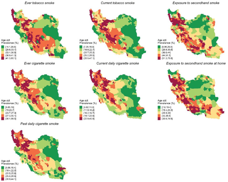 Current Inequities in Smoking Prevalence on District Level in Iran: A Systematic Analysis on the STEPS Survey.