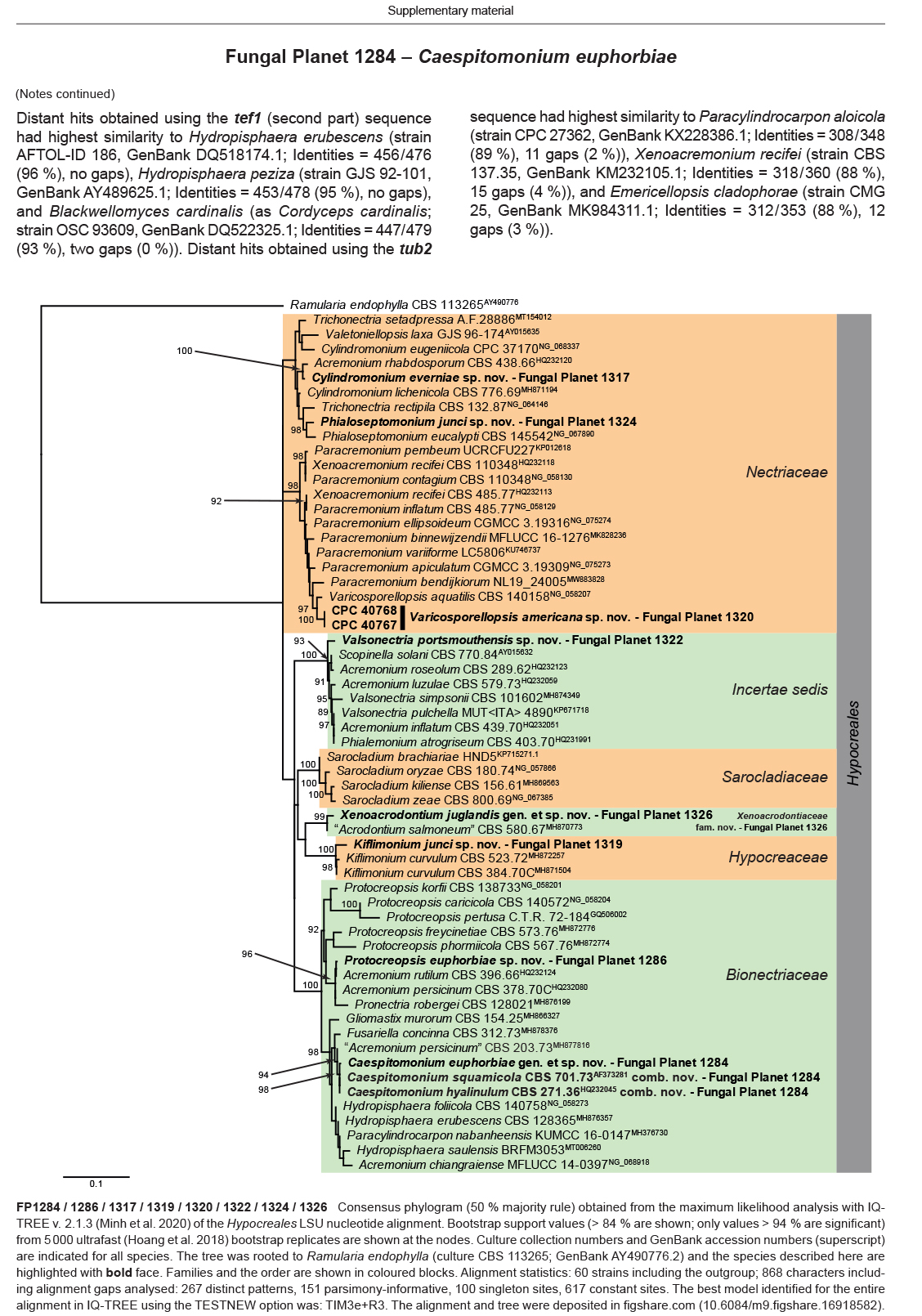 Fungal Planet description sheets: 1284-1382.