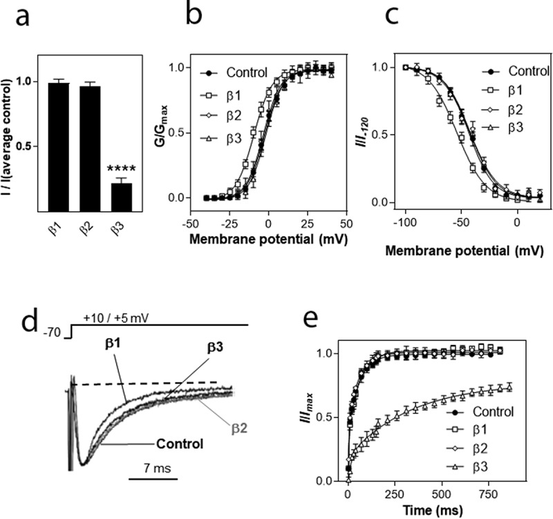 Functional modulation of the human voltage-gated sodium channel Na<sub>V</sub>1.8 by auxiliary β subunits.