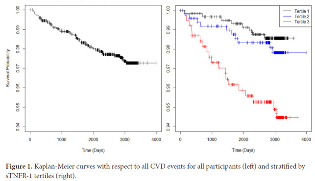 Soluble Tumor Necrosis Factor Receptor 1 is Associated With Cardiovascular Risk in Persons With Coronary Artery Calcium Score of Zero.