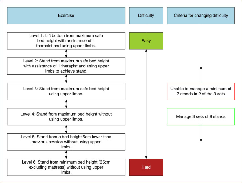 A mixed-methods feasibility study of a sit-to-stand based exercise programme to maintain knee-extension muscle strength for older patients during hospitalisation.