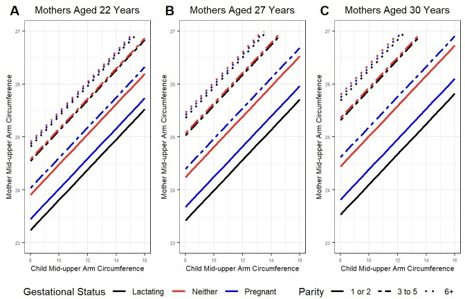 Child nutritional status as screening tool for identifying undernourished mothers: an observational study of mother-child dyads in Mogadishu, Somalia, from November 2019 to March 2020.