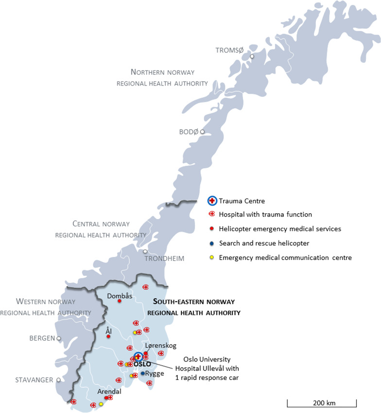 Dispatch accuracy of physician-staffed emergency medical services in trauma care in south-east Norway: a retrospective observational study.
