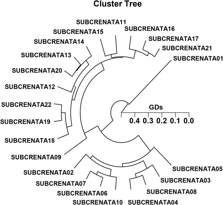 Genetic Distances for Intra- and Between-Group of <i>Scapharca subcrenata</i> from Yeosu of the Korea.