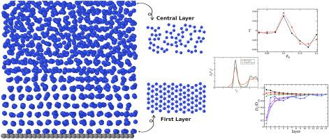 Interplay between adsorption, aggregation and diffusion in confined core-softened colloids