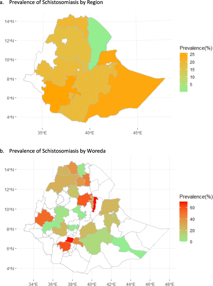 Prevalence of Schistosoma mansoni infection in Ethiopia: a systematic review and meta-analysis.