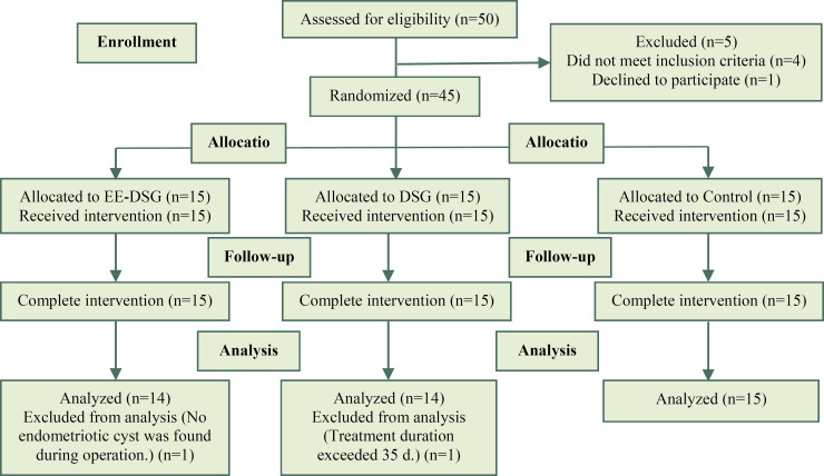 Effects of Ethinyl Estradiol in Combined Oral Contraceptives on Cell Proliferation and Apoptosis in Ectopic Endometrial Tissue: A Randomized Controlled Study.