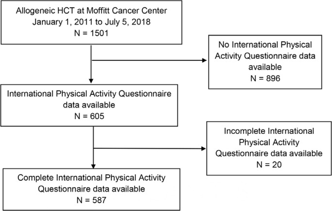 Association of Patient-Reported Physical Activity on Allogeneic Hematopoietic Cell Transplant Outcomes.