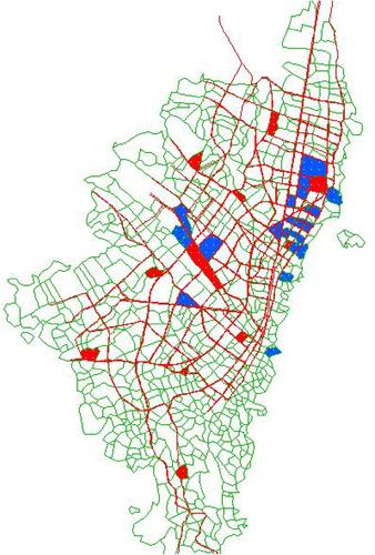 Electric vehicle charging stations’ location in urban transportation networks: A heuristic methodology