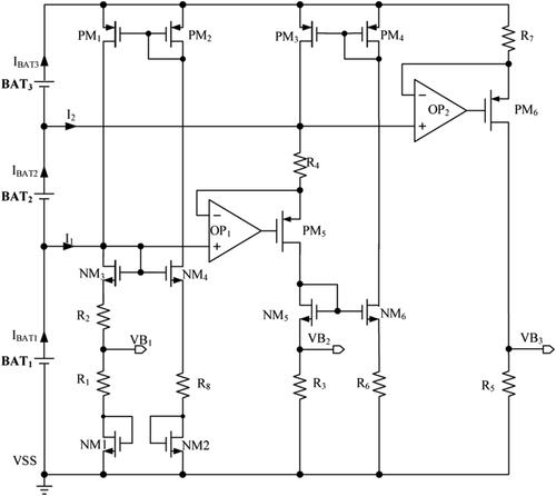 Improved voltage transfer method for lithium battery string management chip