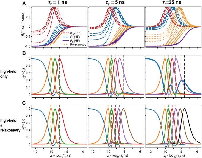 How wide is the window opened by high-resolution relaxometry on the internal dynamics of proteins in solution?