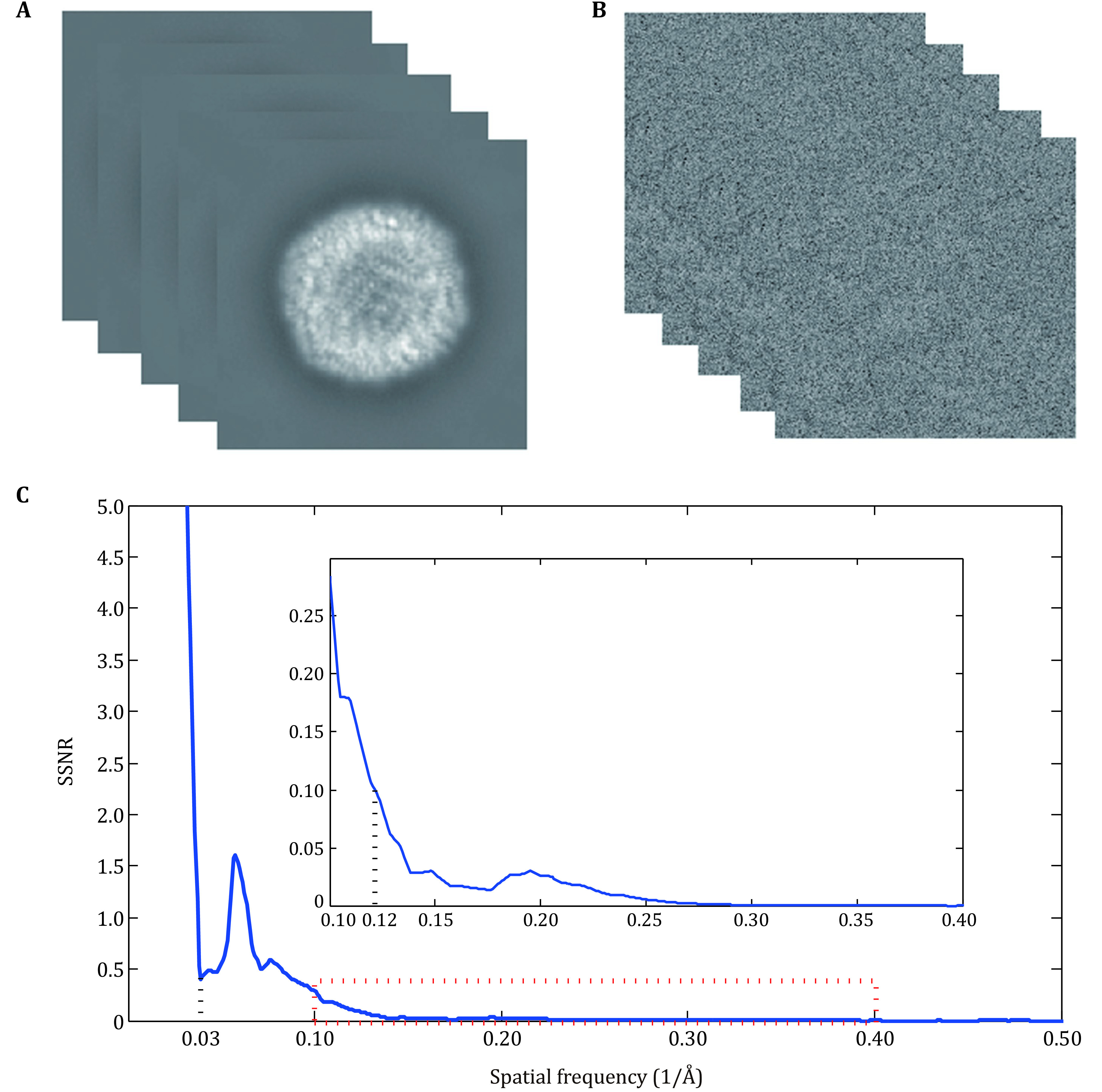 Optimizing weighting functions for cryo-electron microscopy.