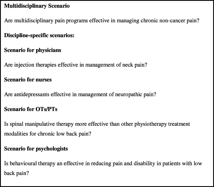 The yield and usefulness of PAIN<sup>+</sup> and PubMed databases for accessing research evidence on pain management: a randomized crossover trial.