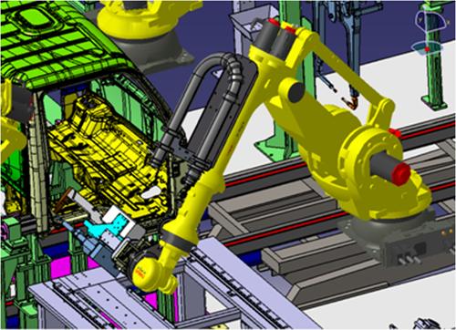 Optimization of the cycle time of robotics resistance spot welding for automotive applications