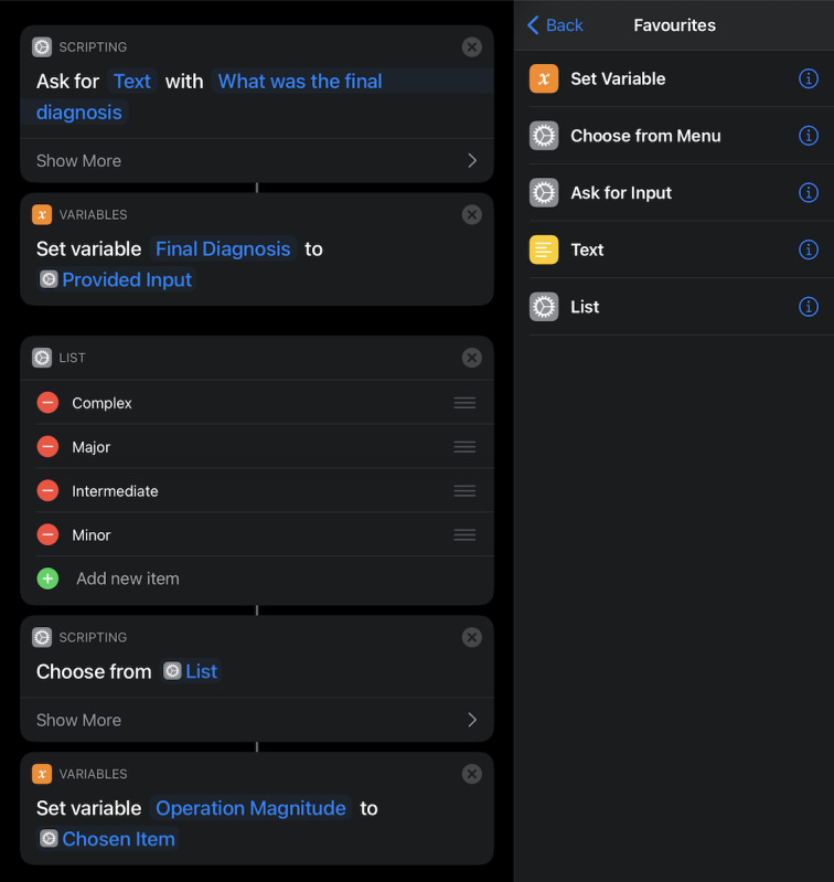 Utilization of the iOS Shortcuts App to Generate a Surgical Logbook Tool: Feasibility Study.