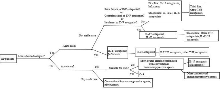 Updates on the Treatment of Erythrodermic Psoriasis.