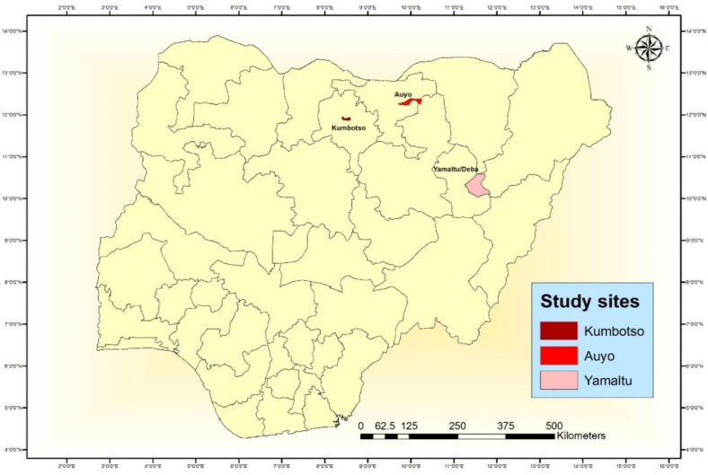 Current Status of Insecticide Susceptibility in the Principal Malaria Vector, <i>Anopheles gambiae</i> in Three Northern States of Nigeria.