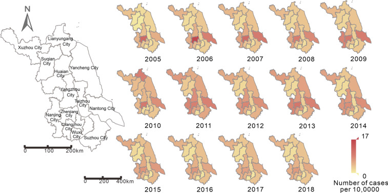 Feasibility of controlling hepatitis E in Jiangsu Province, China: a modelling study.