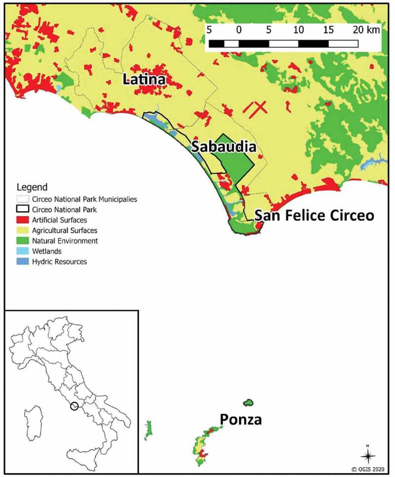 Ecosystem services and justice of protected areas: the case of Circeo National Park, Italy.