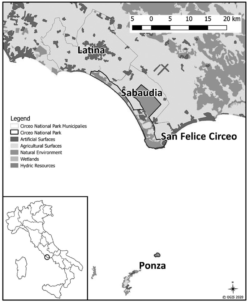 Ecosystem services and justice of protected areas: the case of Circeo National Park, Italy.