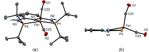 Structural and Electronic Properties of Iron(0) PNP Pincer Complexes.