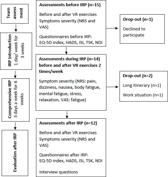 Virtual Reality Exercises in an Interdisciplinary Rehabilitation Programme for Persons with Chronic Neck Pain: a Feasibility Study.