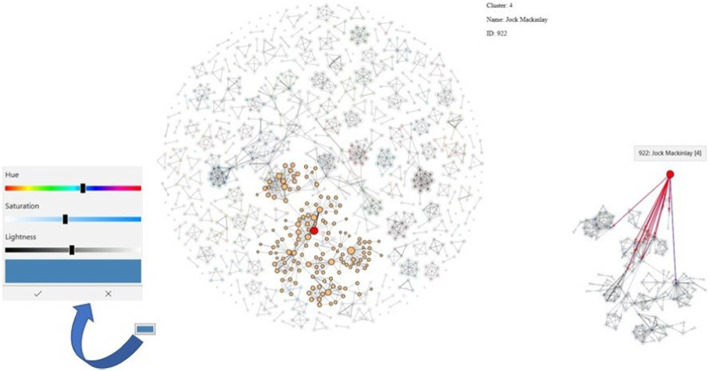 Dynamic graph exploration by interactively linked node-link diagrams and matrix visualizations.