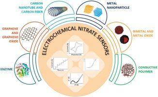 Significance of nanomaterials in electrochemical sensors for nitrate detection: A review