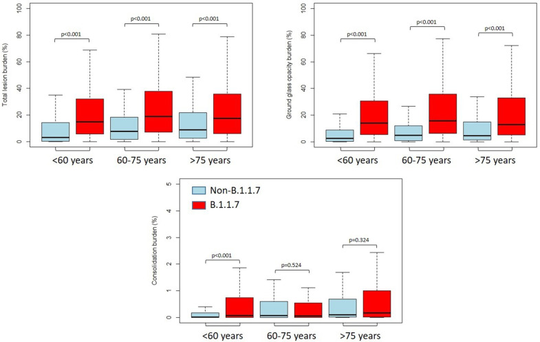 Radiomorphological signs and clinical severity of SARS-CoV-2 lineage B.1.1.7.