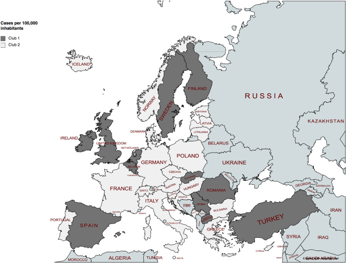 The role of pre-pandemic teleworking and E-commerce culture in the COVID-19 dispersion in Europe.