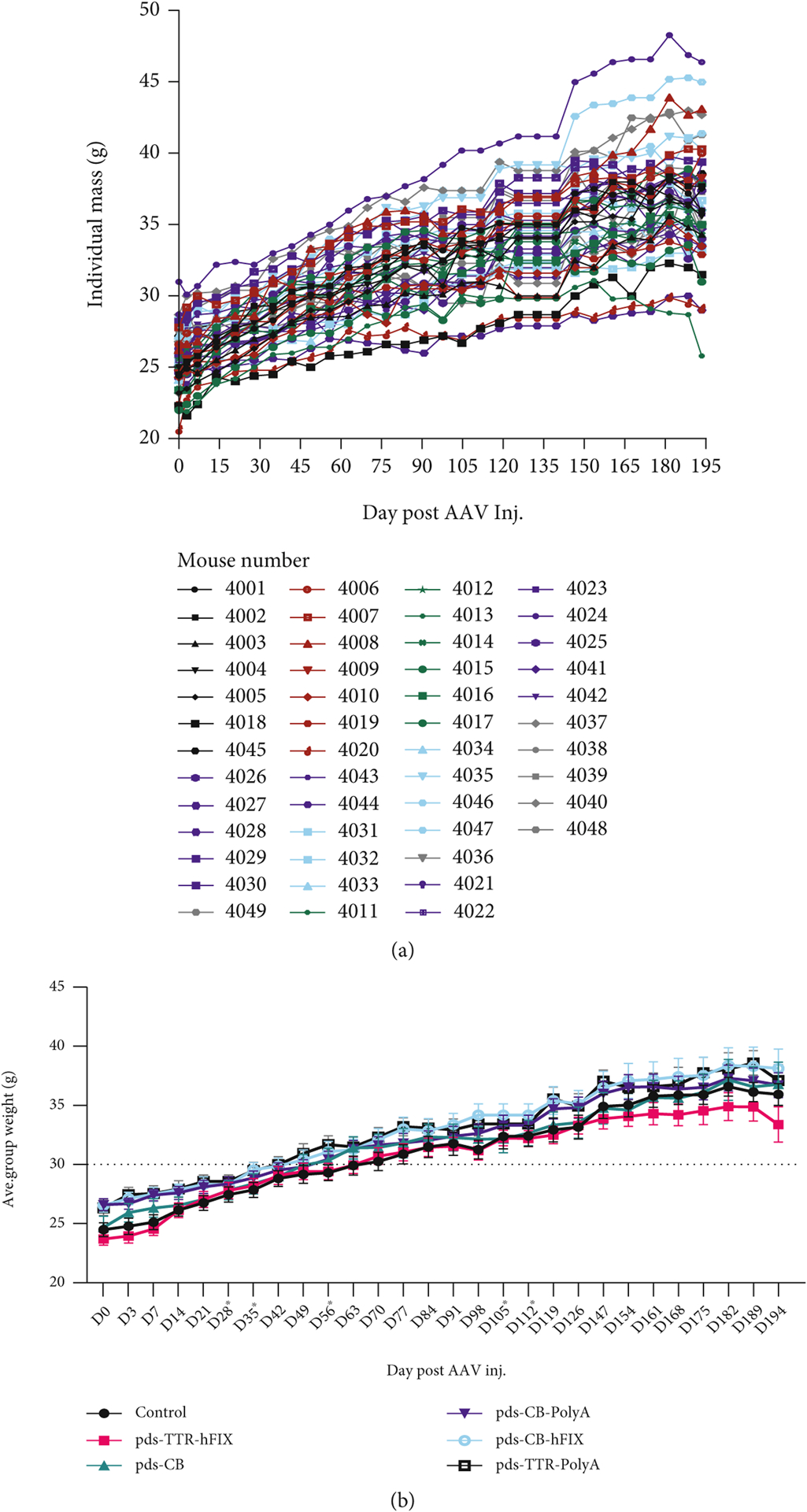 Genomic Designs of rAAVs Contribute to Pathological Changes in the Livers and Spleens of Mice.