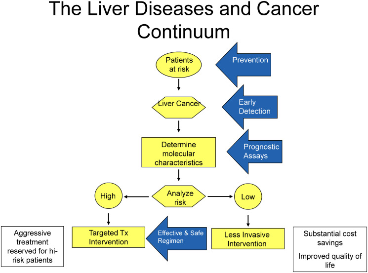 Pathogenesis to management of hepatocellular carcinoma.