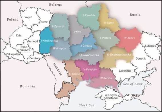 The linguistic situation on the Ukrainian Black Sea coast - Ukrainian, Russian and Suržyk as "native language", "primary code", frequently used codes and codes of linguistic socialization during childhood.