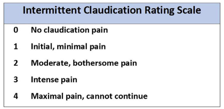 Effects of exercise prescribed at different levels of claudication pain on walking performance in patients with intermittent claudication: a protocol for a randomised controlled trial.