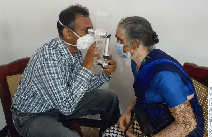 Case study: a community-led outreach programme to improve eye care service delivery in Sri Lanka.