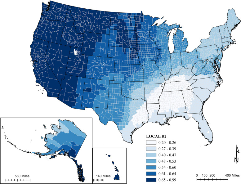 Spatial-temporal differences of COVID-19 vaccinations in the U.S.