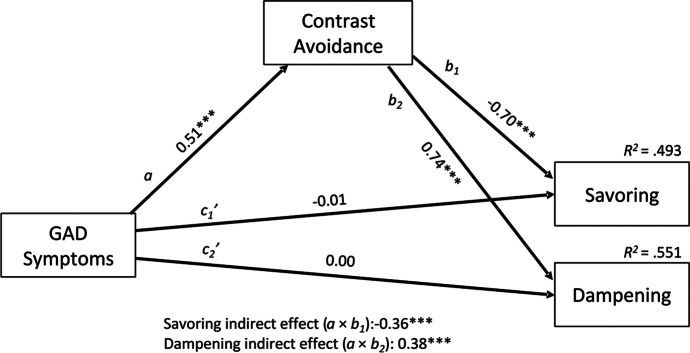 Correlates of Dampening and Savoring in Generalized Anxiety Disorder.