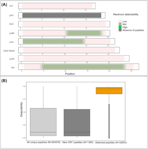 Hidden in plain sight: challenges in proteomics detection of small ORF-encoded polypeptides.