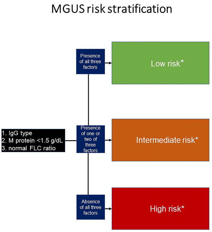 Monoclonal gammopathy of undetermined significance: evaluation, risk assessment, management, and beyond.