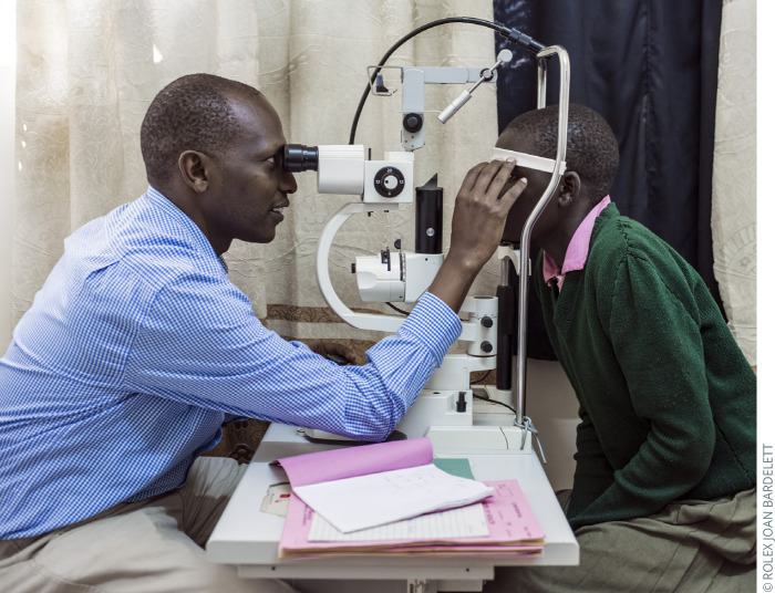 Overcoming the challenges of access to eye care through mHealth in Kenya.