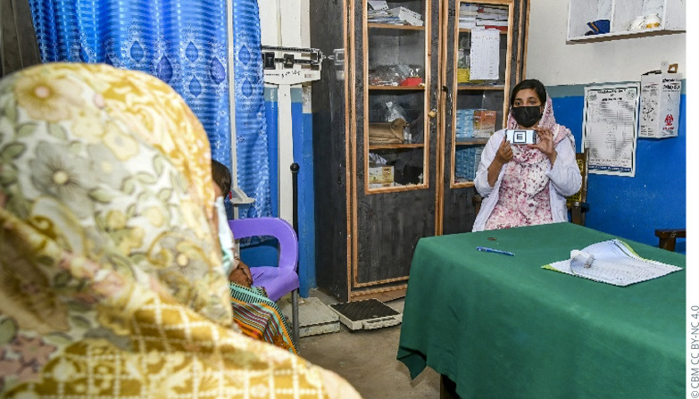 Technology-enabled primary eye health care in Pakistan.