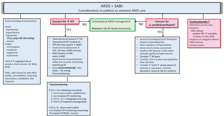 Brain-Lung Crosstalk: Management of Concomitant Severe Acute Brain Injury and Acute Respiratory Distress Syndrome.